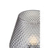 Fifty-Five South Noble Grey Smoked Glass Table Lamp