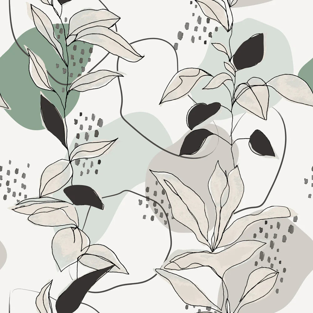 Caliko Botanical Duvet Cover Set Blush