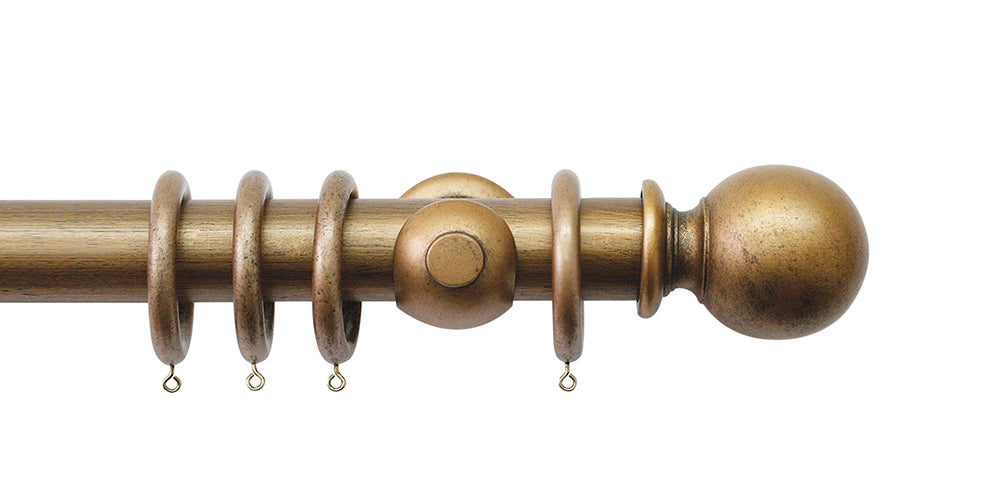 Jones Florentine 50mm Curtain Pole Ball Finial