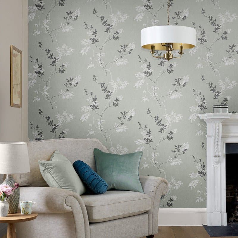 Laura Ashley Mari Wallpaper - Finesse Home Interiors