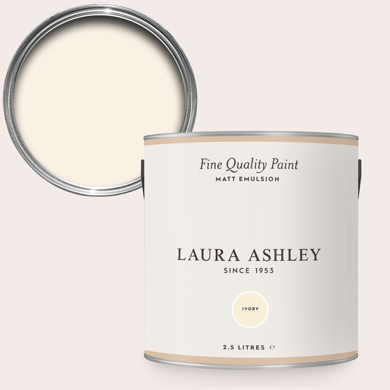 Laura Ashley Ivory Matt Emulsion Paint