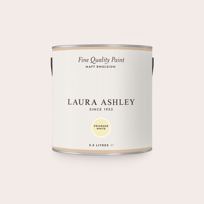 Laura Ashley Primrose White Matt Emulsion Paint