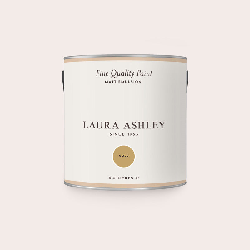 Laura Ashley Gold Matt Emulsion Paint