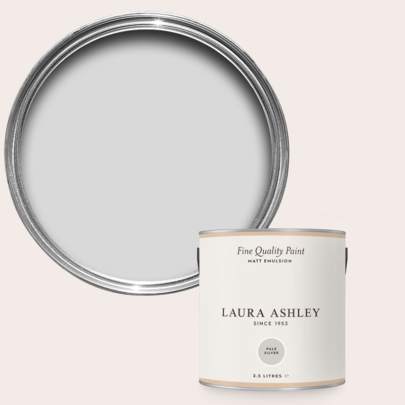 Laura Ashley Pale Silver Matt Emulsion Paint