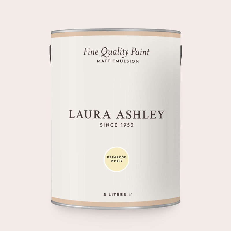 Laura Ashley Primrose White Matt Emulsion Paint