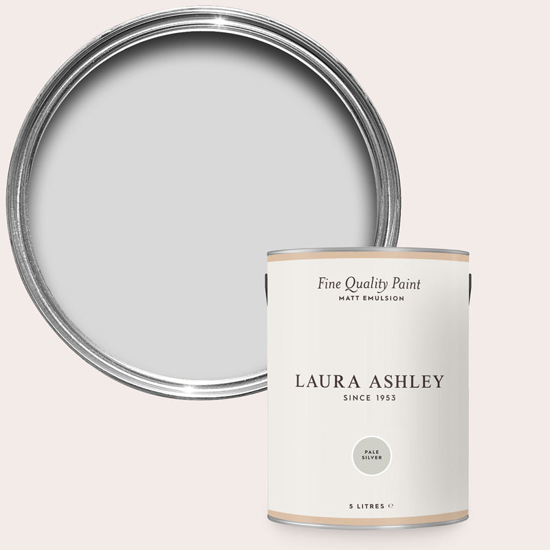 Laura Ashley Pale Silver Matt Emulsion Paint