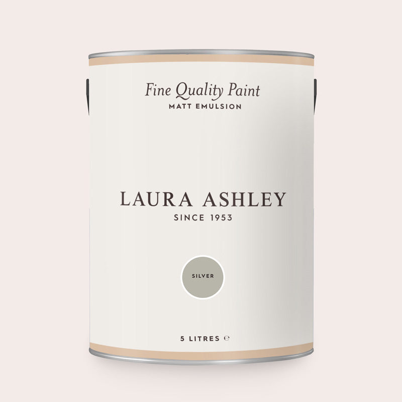 Laura Ashley Silver Matt Emulsion Paint