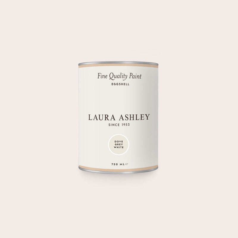 Laura Ashley Dove Grey White Eggshell Paint 750ml