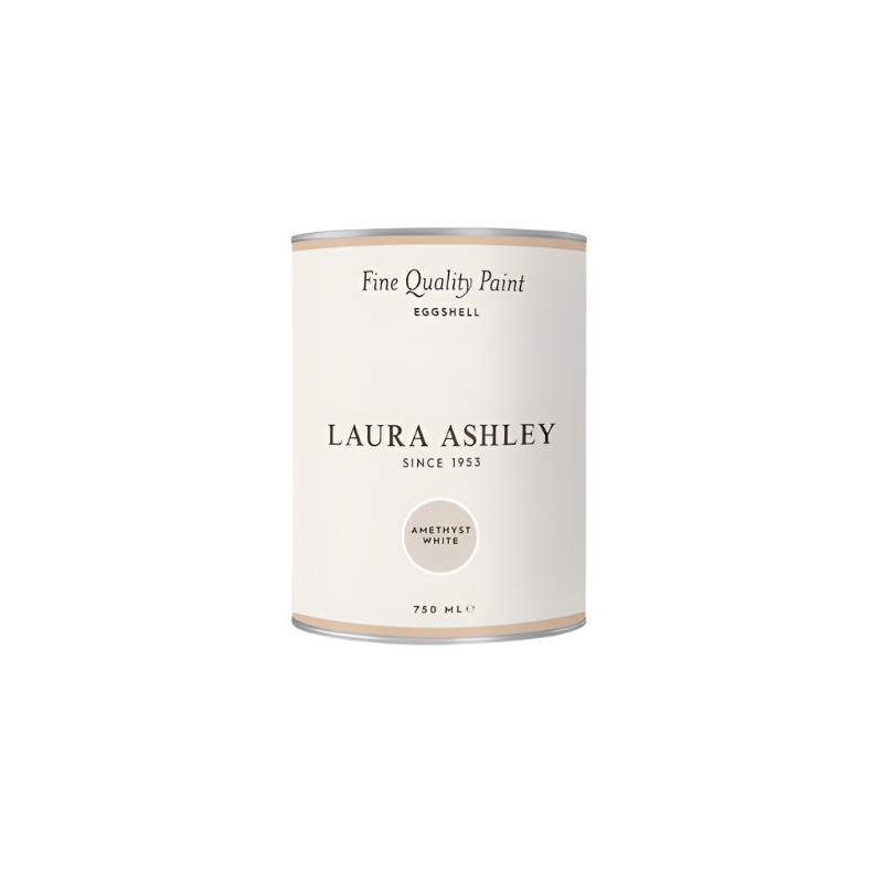 Laura Ashley Amethyst White Eggshell Paint 750ml