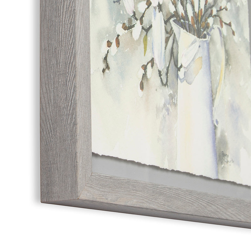 Laura Ashley Pussy Willow in Vase Wallart