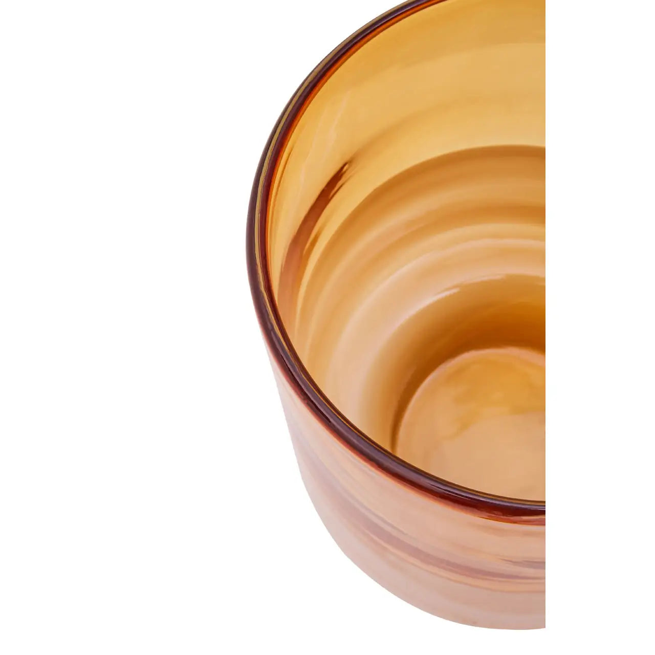 Fifty-Five Cleo Small Amber Vase