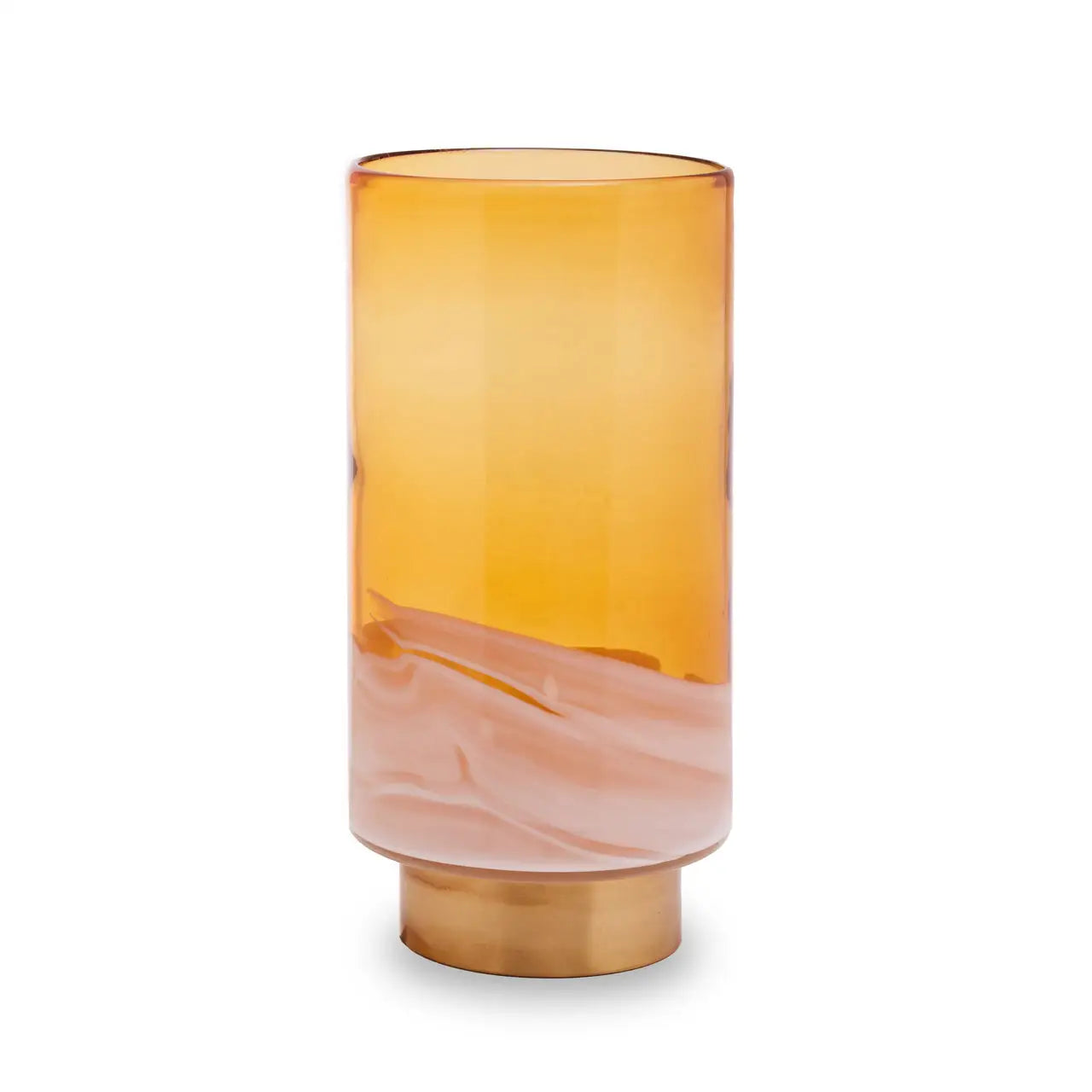 Fifty-Five Cleo Large Amber Vase