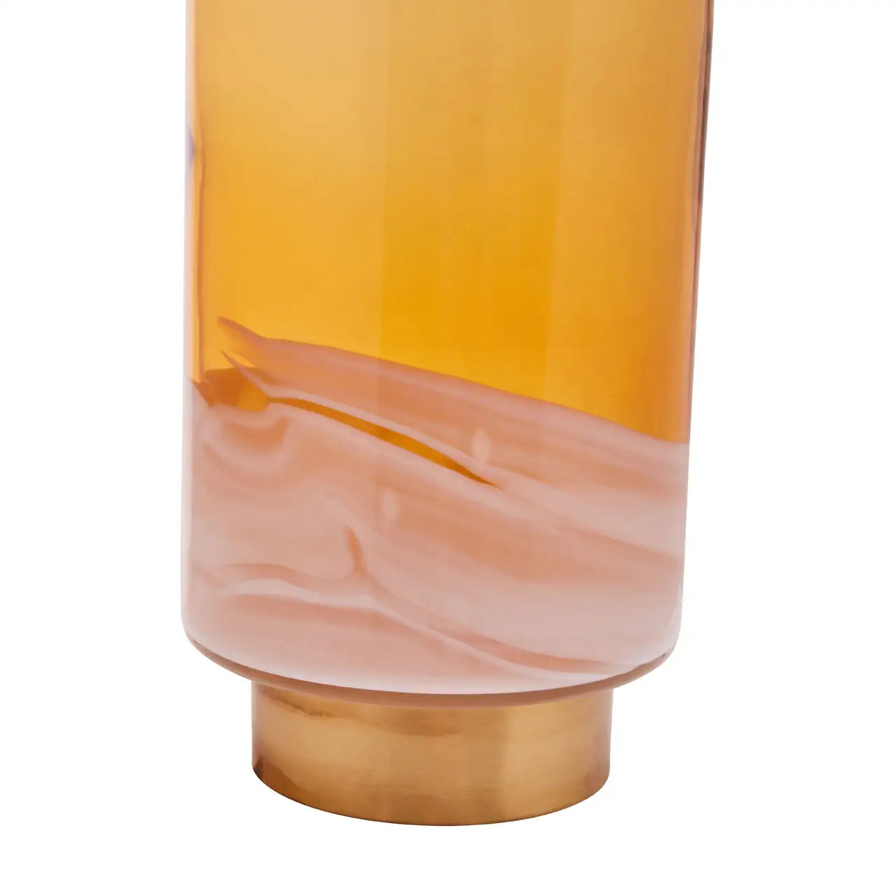 Fifty-Five Cleo Large Amber Vase