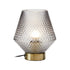 Fifty-Five South Noble Grey Smoked Glass Table Lamp