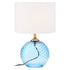 Fifty-Five South Noa Blue Glass Table Lamp