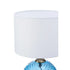 Fifty-Five South Noa Blue Glass Table Lamp