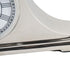 Libra Retro Carriage Mantel Clock in Nickel Finish