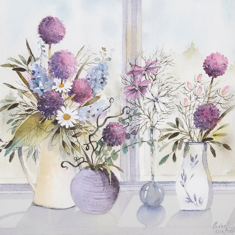 Laura Ashley Allium Blooms Wallart