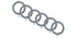 Laura Ashley 35mm Dark Slate Wooden Curtain Pole Rings