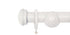 Laura Ashley 40mm Pale Dove Grey Handcrafted Curtain Pole