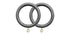 Jones Florentine 50mm Curtain Pole Rings (Pack 4)