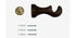 Laura Ashley 35mm Haywood Dark Chestnut Wooden Curtain Pole Urn Finial