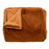 Walton's Luxe Faux Fur Throw Gingerbread 130cm x170cm
