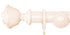 Laura Ashley 40mm Pale Chalk Pink Handcrafted Curtain Pole
