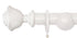 Laura Ashley 40mm Pale Dove Grey Handcrafted Curtain Pole