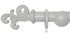 Laura Ashley 40mm Steel Handcrafted Curtain Pole