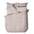 Linen Yard Waffle King Duvet Set Blush