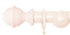 Laura Ashley 40mm Pale Chalk Pink Handcrafted Curtain Pole