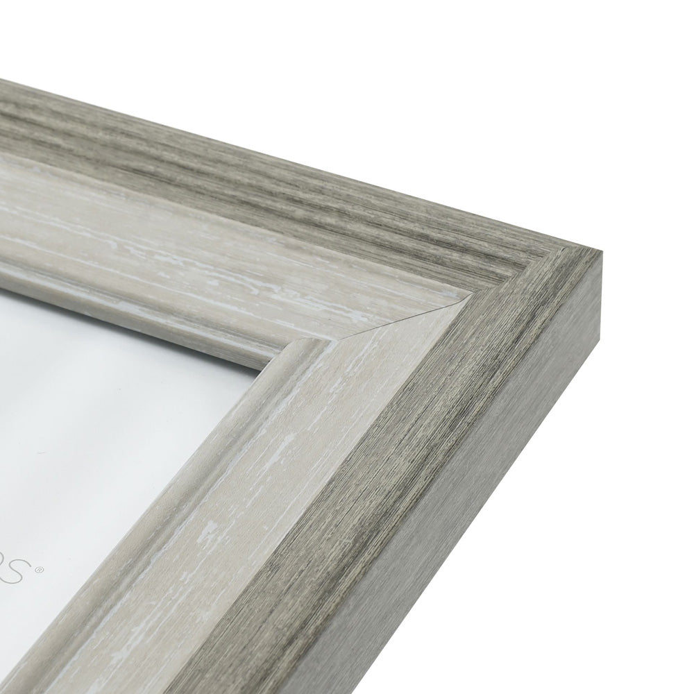 Impressions Grey Wash Wood Effect Photo Frame 5" x 7"