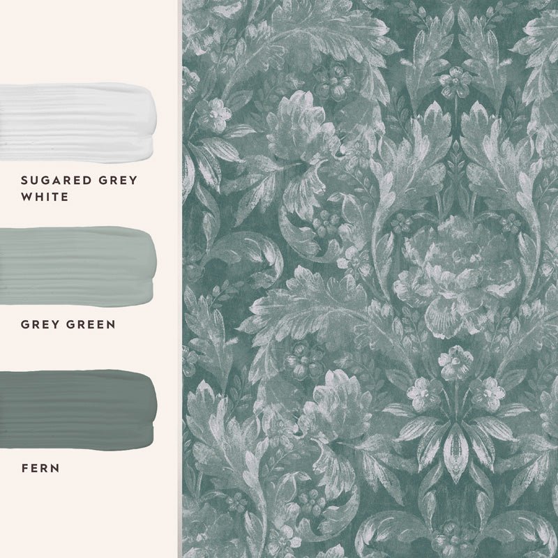 Laura Ashley Apolline Wallpaper - Finesse Home Interiors