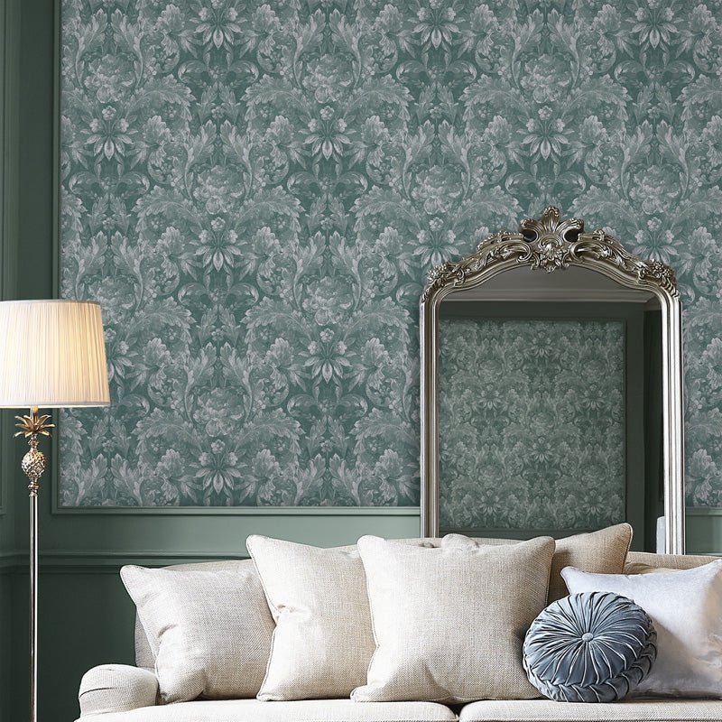 Laura Ashley Apolline Wallpaper - Finesse Home Interiors