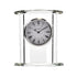 Wm.Widdop Glass Mantel Clock