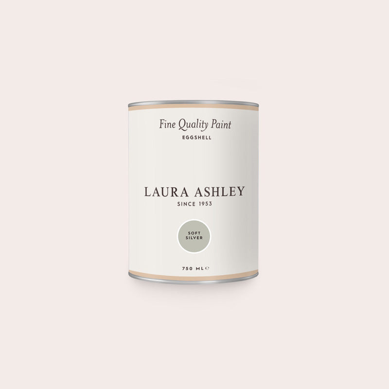 Laura Ashley Soft Silver Eggshell Paint 750ml