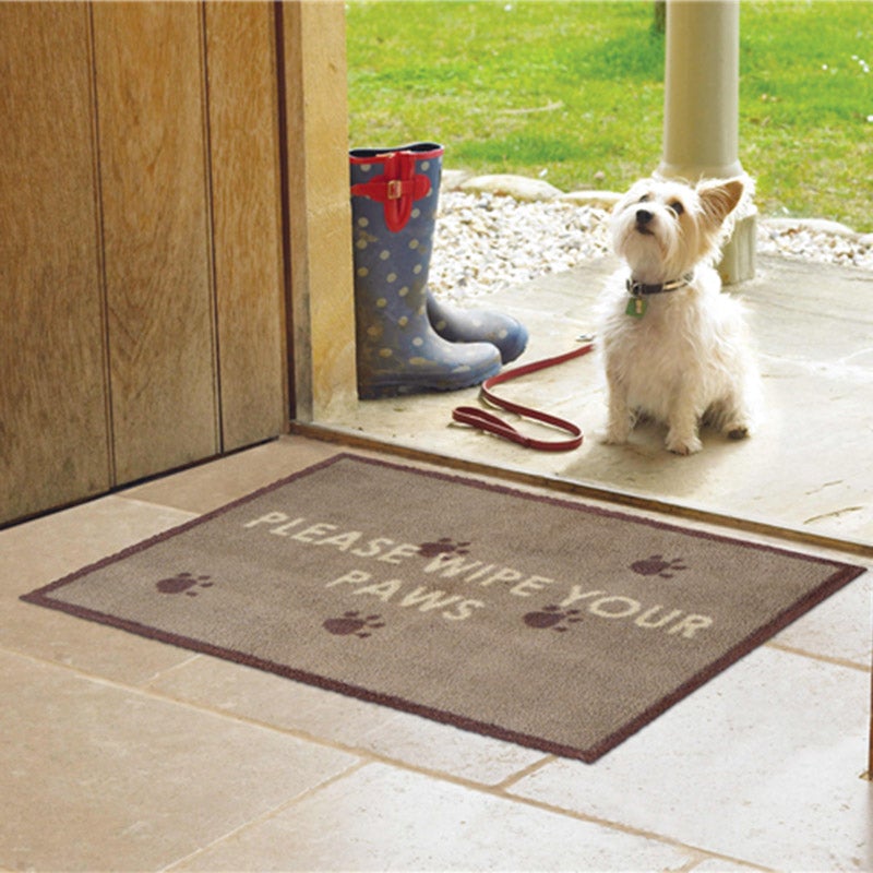 Turtle Mat Wipe Your Paws Brown Multi Grip 60cm x 85cm - Finesse Home Interiors
