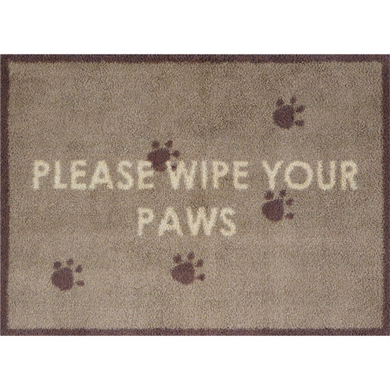 Turtle Mat Wipe Your Paws Brown Multi Grip 60cm x 85cm - Finesse Home Interiors