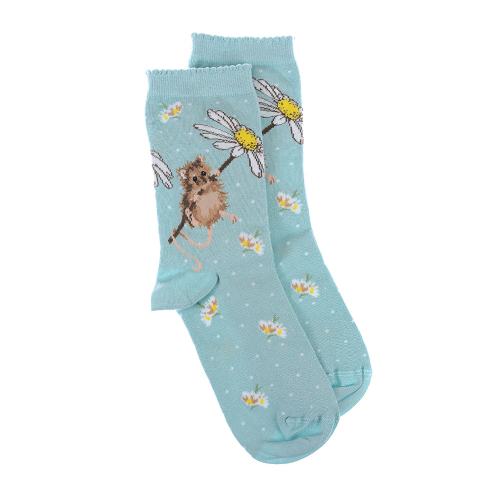 Wrendale Mouse Bamboo Sock