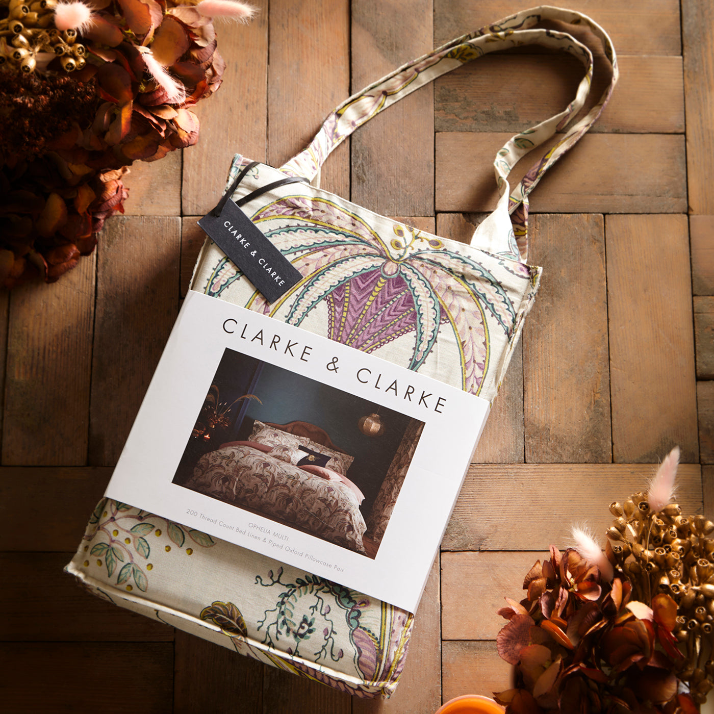 Clarke & Clarke Ophelia Duvet Set Multi